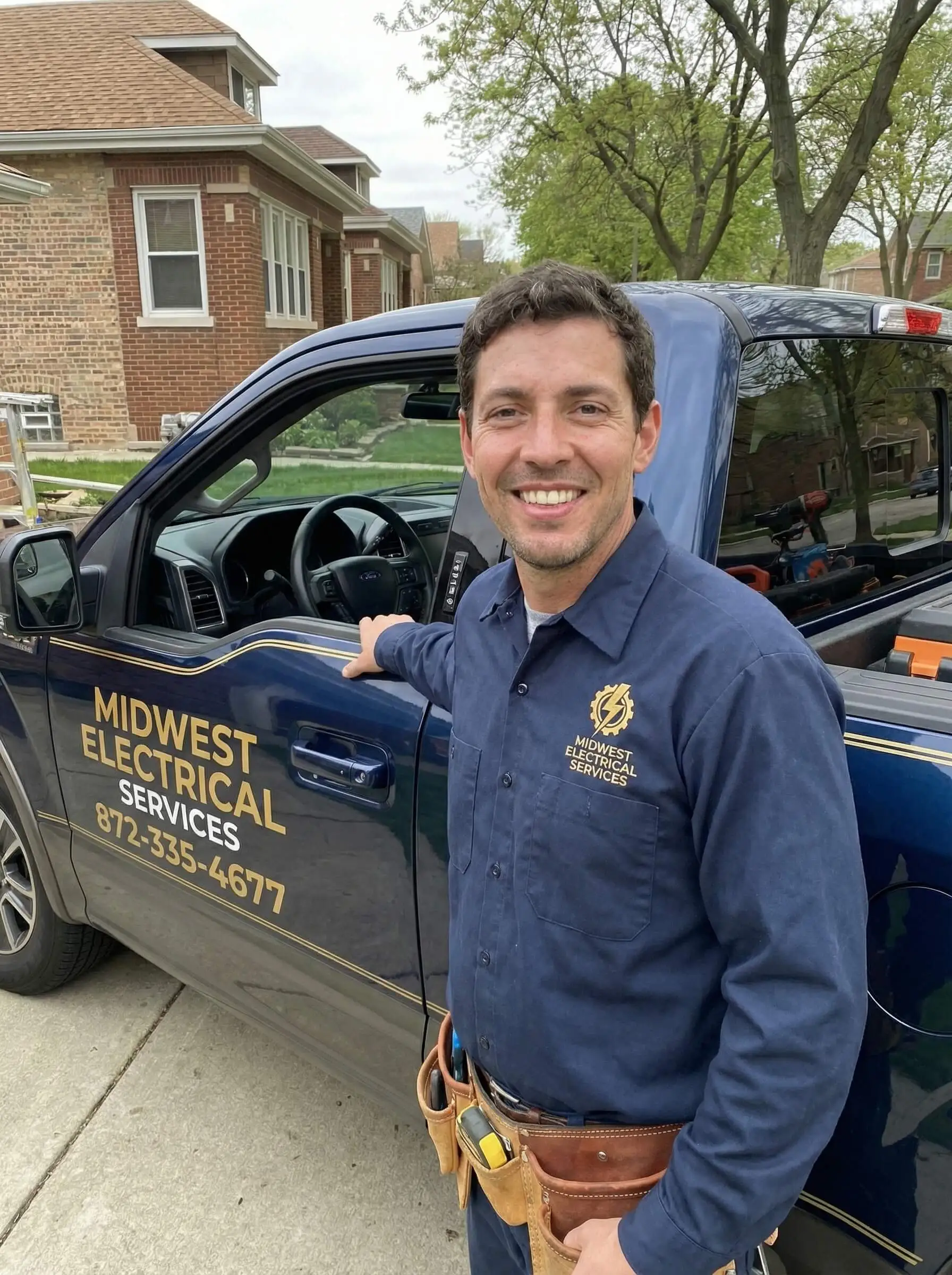 Frank Young, founder and master electrician at MidWest Electrical Services