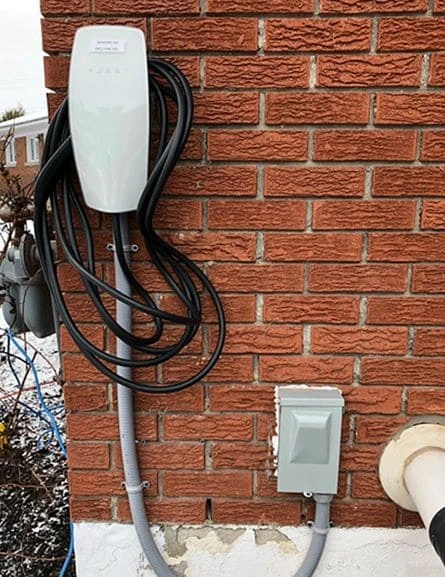 EV charger installation in Bridgeport, Chicago